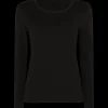 Kleding- Bamboe longsleeve T-shirt Vrouw | Action NL