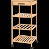 Koffers- Bamboe trolley 33 x 33 x 73,5 cm | Action NL