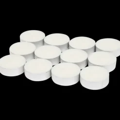 Kaarsen-Candra maxi-theelichten wit Wit | Action NL