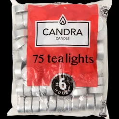 Kaarsen-Candra theelichten wit Wit | Action NL