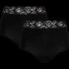 Ondergoed-Dolce Bella kanten maxi-slips Vrouw 2 Stuks | Action NL