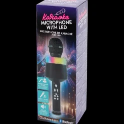 Multimedia Accessoires- Draadloze karaokemicrofoon met licht | Action NL