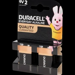Batterijen-Duracell Everyday Alkaline batterijen 9 volt 2 Stuks | Action NL