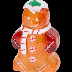 Seizoensdecoratie- Gingerbread figuur met verlichting | Action NL