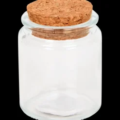 Woonaccessoires|Knutselen- Glazen pot met kurk | Action NL