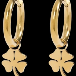 Horloges & Sieraden- Gold plated oorbellen | Action NL