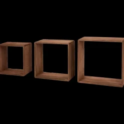 Woonaccessoires- Home Accents houten wandboxen | Action NL