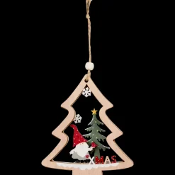 Seizoensdecoratie- Houten hanger | Action NL