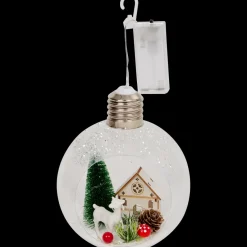 Seizoensdecoratie- Kerstbal met led | Action NL