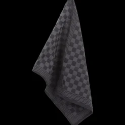 Badtextiel- La Sonata theedoek Antraciet 50 x 70 cm Zwart | Action NL