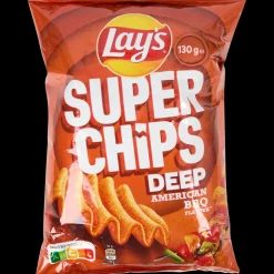 Chips-Lay's Lay's Super Chips Deep American BBQ | Action NL
