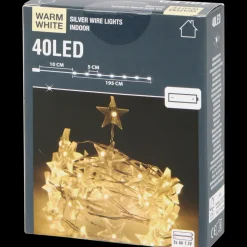 Seizoensdecoratie- Lichtsnoer met sterren | Action NL