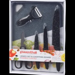 Keukengerei- Lowenthal messenset met snijplank | Action NL
