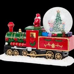 Seizoensdecoratie-Magic Village schuddebol met led | Action NL