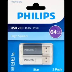 Geheugenkaarten-Philips USB-sticks 64 gigabytes | Action NL