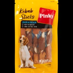 Dierenvoeding|Hond- Pinky honden-kebabsticks | Action NL