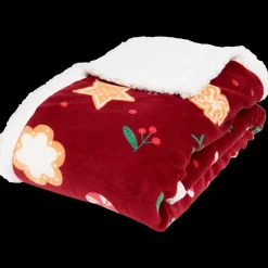 Seizoensdecoratie- Plaid met kerstprint | Action NL