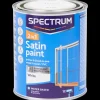 Verf-Spectrum 2-in-1 satijnglans verf wit Wit 750 ml | Action NL