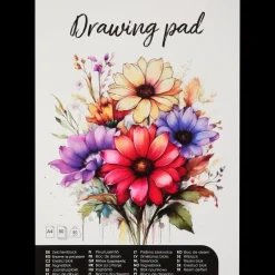 Papier & Schriften- Tekenblok voor volwassenen | Action NL