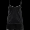 Kleding- Velvet shortama Vrouw | Action NL