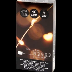 Seizoensdecoratie- Warm-witte draadverlichting | Action NL