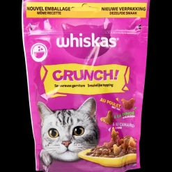 Dierenvoeding|Kat-Whiskas Crunch kattensnoepjes | Action NL