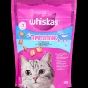 Dierenvoeding|Kat-Whiskas Temptations kattensnoepjes zalm en zeevruchten | Action NL